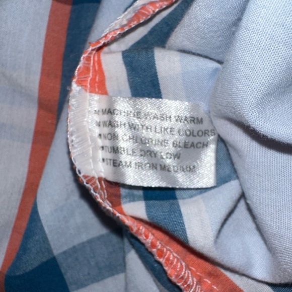 Ecko Unltd Men’s 3XB Short Sleeve Shirt Multicolor Plaid Double Pockets Blue - Picture 5 of 10